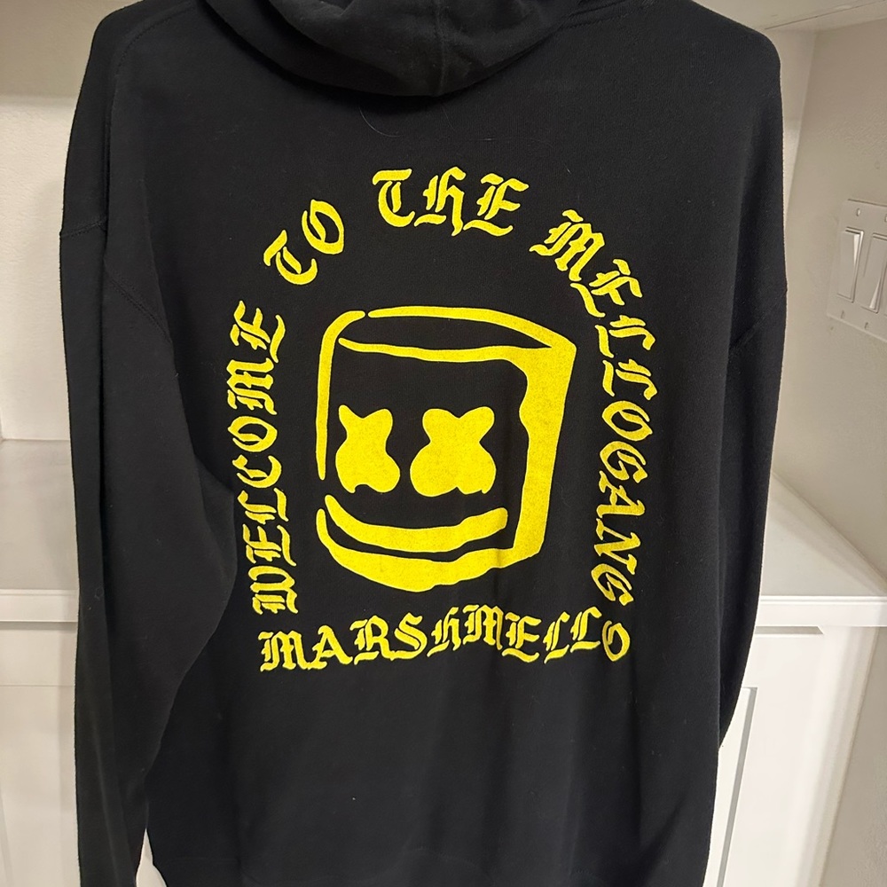 Black Unisex Marshmello Hoodie